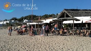 PLAYA DE LA FONTANILLA  Conil de la Frontera HD [upl. by Ahsiadal709]