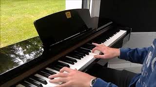 EDITH PIAF  EMPORTE PAR LA FOULE PIANO COVER [upl. by Acessej40]