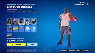 Fortnite Item Shop October 4th 2024  NEW SHAQUILLE O’NEAL SKIN [upl. by Malinda]