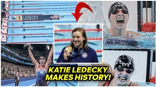 Katie Ledecky’s 1500meter Olympics domination forced NBC to change camera angles [upl. by Yknarf]