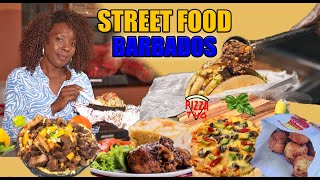 THE BEST BEST STREET FOOD IN BARBADOS [upl. by Delija]