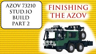 SnowRunner Azov 73210 Studio Build Part 2 [upl. by Pattin]