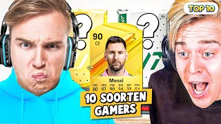 10 SOORTEN GAMERS [upl. by Aicenert]