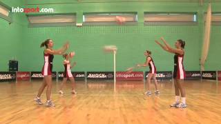 Netball Game Essential Passing Skills and Drills [upl. by Occir]