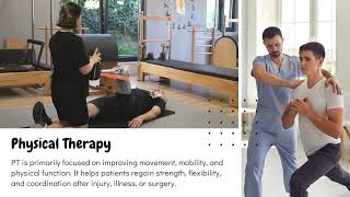 Occupational Therapy vs Physical Therapy Key Differences Explained [upl. by Eadahs]