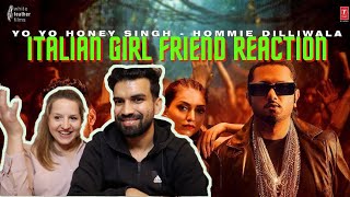 Shor Machega Song Reaction  Italian Girl Friend Reaction  Yo Yo Honey Singh  Mumbai Saga [upl. by Ytirahc]