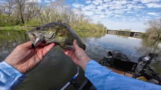 Blown Out River Lets Go Creek Fishing [upl. by Nanaek460]