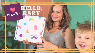 My 2023 Hello Baby Box from Babylistcom [upl. by Omolhs995]