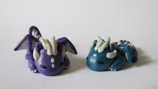 Polymer Clay Dragon Tutorial [upl. by Eatnoj372]