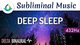 FALL ASLEEP FAST Subliminal Music for Sleep 💤 ✨ [upl. by Persis]