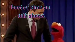 best of elmo on talk shows  compilation [upl. by Arim]