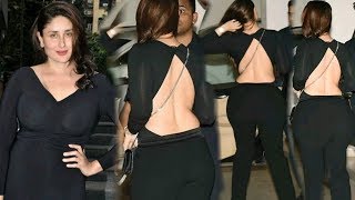 Kareena Kapoor BACKLESS Dress at Freddy Daruwala Birthday Party [upl. by Sum]