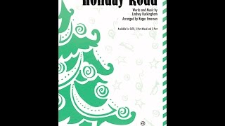 Holiday Road SATB Choir  Arranged by Roger Emerson [upl. by Majka]