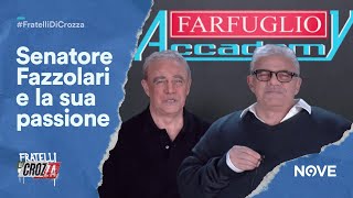 Crozza è il Senatore Fazzolari intervistato per la Farfuglio Accademy discute di una sua passione [upl. by Boyes637]