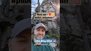 Fazit MUST SEE 👍❤️ usa wandern natur nature amerika pilotmountain blog blogger reise trip [upl. by Oremar]