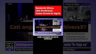 Cati angajati are MultiversX Beniamin Mincu la Digi 24 PART 5 EGLD [upl. by Hershel]