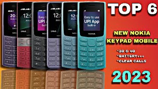 New 6 best Nokia keypad mobile 2023  best feature phone 2023 nokia  nokia keypad mobile 2024 [upl. by Hahnke]