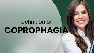 Coprophagia  what is COPROPHAGIA meaning [upl. by Marcia]