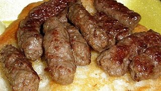 Kafanski cevapirestoranski receptTavern cevapi  restaurant recipe [upl. by Zurek437]