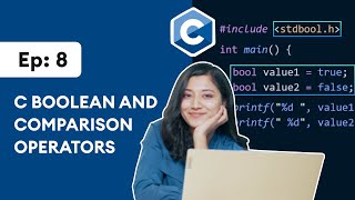 8 Boolean and Comparison Operators in C Programming [upl. by Ylatan]