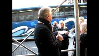 Alan Rickman Seminar Stage Door 22612 [upl. by Lemuel]