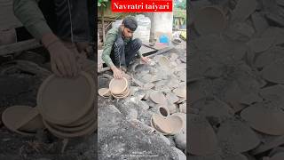 🌺 Navratri taiyari 👌viralvideopottery shortsfeed [upl. by Richman]