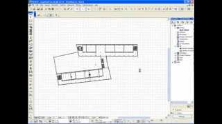 show floor plan in 3D view of ArchiCAD 16 and enjoy building [upl. by Airotciv]