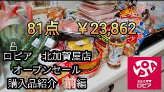 【激安スーパー】ロピア 北加賀屋店 オープンセール【購入品紹介】 [upl. by Etteragram]