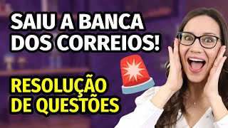 😱 IBFC é a banca dos CORREIOS 😱 PERFIL DA BANCA  RESOLUÇÃO de QUESTÕES para começar AGORA MESMO [upl. by Telrats]