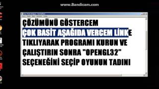 CS 16 OPENGL32 HATASI � ÇÖZÜMü win7 [upl. by Elyse63]