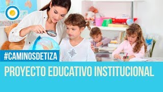 Proyecto Educativo Institucional  Caminos de tiza 1 de 4 [upl. by Bracci33]