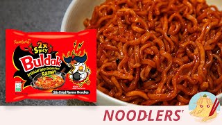 Samyang Buldak Extreme 2 x Spicy Ramen  Nuclear StirFry Fire Noodles 🔥🔥 [upl. by Pleasant]