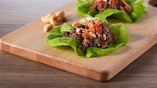 Asian Lettuce Wraps [upl. by Atnicaj492]