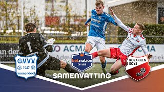 GIGANTISCHE BLUNDER 😱  GVVV vs Kozakken Boys  Samenvatting Betnation Divisie 2324 [upl. by Langer433]