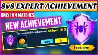 8v8 Expert Achievement Glitch Solution is Here  Complete 8v8 Achievement Only in 4 Matches [upl. by Asiluy]