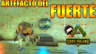 ARTEFACTO DEL FUERTE en la CUEVA ABERRANTE  ARK LOST ISLAND EP16 [upl. by Haskel392]