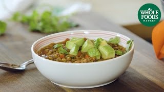 Vegan Lentil Chili  Freshly Made  Whole Foods Market [upl. by Cyrille740]