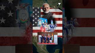 Modi in USA for Quad summit india geopolitics shorts [upl. by Almallah]