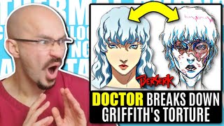 Doctor Reacts to the Torture of Griffith  BERSERK Anime [upl. by Frieder]