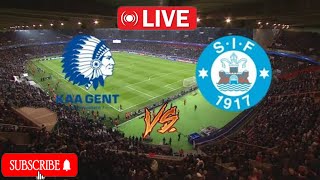 Silkeborg vs KAA Gent Live Football Match 2024Conference League [upl. by Mllly]