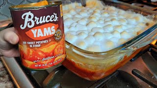 EASY Sweet Potato Casserole Recipe cooking [upl. by Farmer]