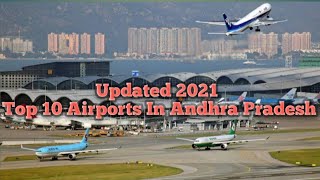 Top 10 Airports In Andhra Pradesh2021 Updated [upl. by Anenahs]