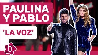 Pablo López y Paulina Rubio cuentan lo que aportarán a La Voz como coaches [upl. by Arakal]