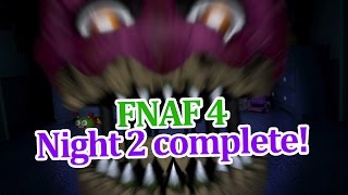 Cant hear the breathing FNAF 4 Night 2 complete [upl. by Liz]