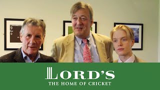 Stephen Fry Michael Palin amp Freddie Fox  Funny Lords Memories  MCCLords [upl. by Yggam]