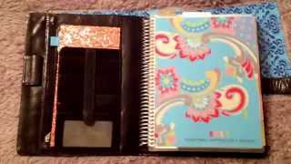 Erin Condren in a Filofax Alernate Planner Option Ringless Franklin Covey [upl. by Merlin]