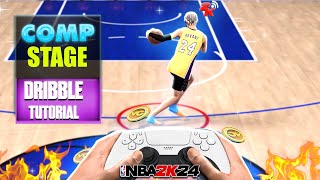 NBA 2K24 Current Gen Comp Dribble tutorial😈  Beginner amp Advanced Moves [upl. by Yrrac]