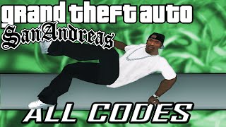 GTA San Andreas  ALL CHEATS  Demonstration PCPS2PS3XboxXbox360 [upl. by Quinby]