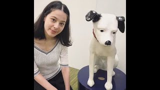 「NIPPER His Masters Voice 」Read aloud picture book English version Amy Urickユーリック永扇（えいみ） [upl. by Blus185]