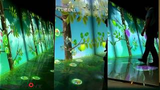 08 multi projection wall amp floor interactive [upl. by Shien]